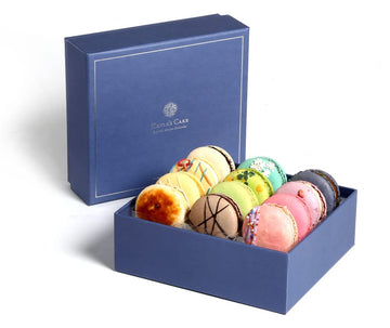 Kayla'S Cake Premium French Macarons Cookies Gift Baskets Gourmet Chocolate Box Desserts Birthday Snack Care Packages College St