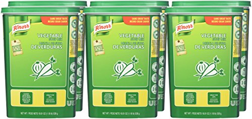 Knorr Professional Vegetable Soup Mix Vegetarian  No Artificial Flavors  No added MSG  19.01 oz  Pack of 6