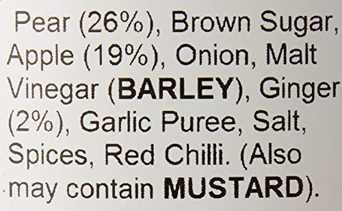 Mrs Bridges Pear, Apple & Ginger Chutney, 10.5 Ounce