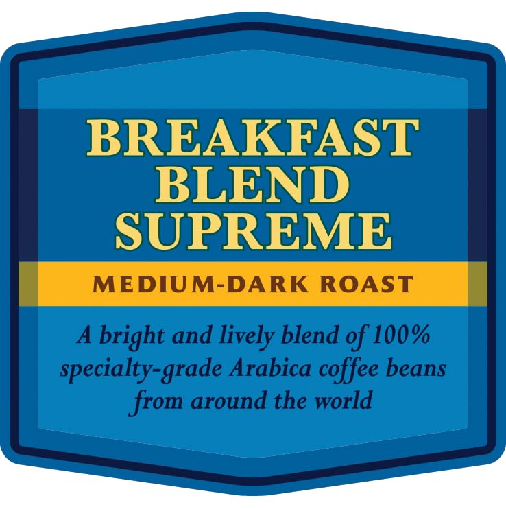 Community Coffee Private Reserve Breakfast Blend Supreme Whole Bean Coffee  Medium Roast  32 Ounce Bag (Pack of 1)