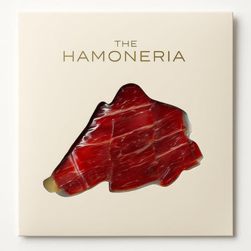 The Hamoneria: 3 oz Jam  n Ib  rico de Bellota, Premium Spanish Acorn-Fed Ham, 100% Pata Negra, Gourmet Dry-Cured Iberian Ham, A