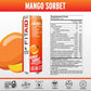 LIFEAID FITAID ENERGY Drink, 200mg Caffeine, Mango Sorbet, 12 Fl Oz (Pack of 12)