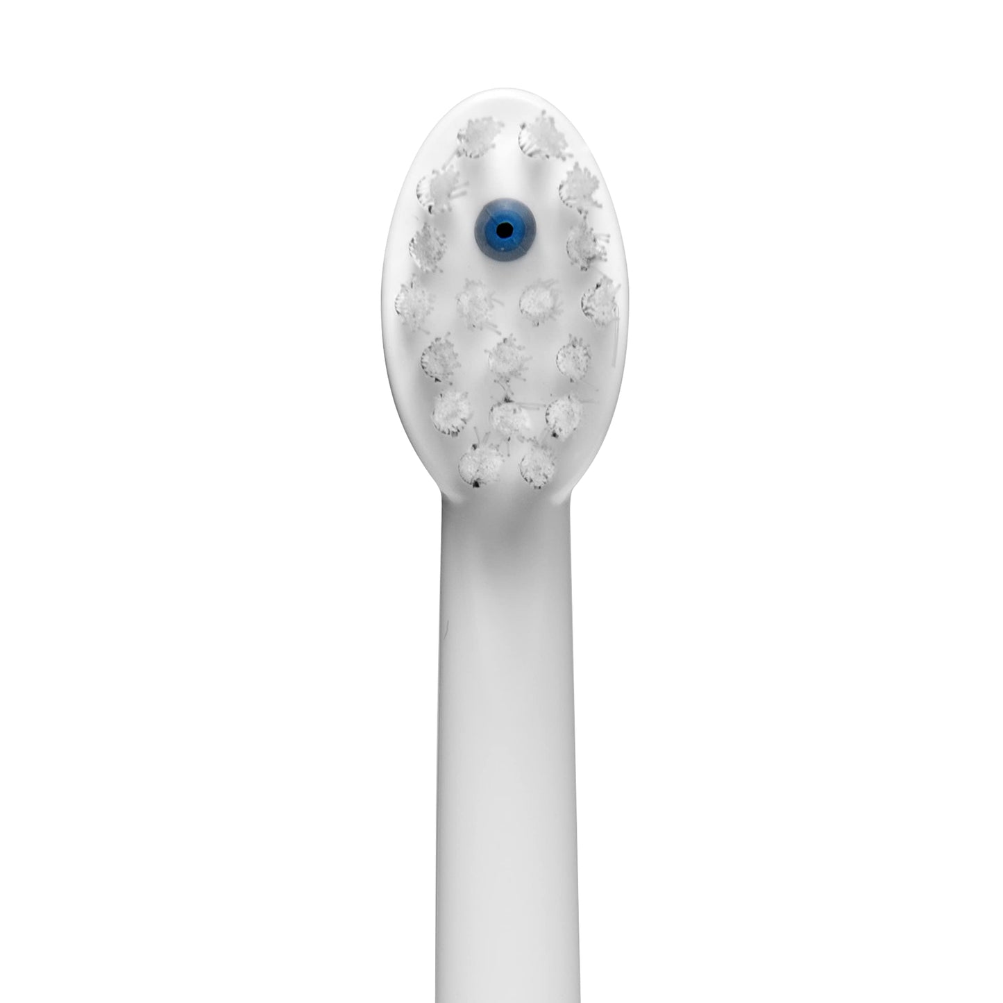 Waterpik Compact Size Replacement Brush Heads With Covers For Sonic-Fusion Flossing Toothbrush Sfrb-2Ew, 6 Count White