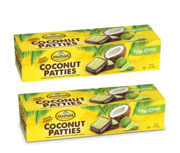 Anastasia Confections Key Lime Flavor Coconut Pattiesnet Wt 12 Oz (Two Pack)