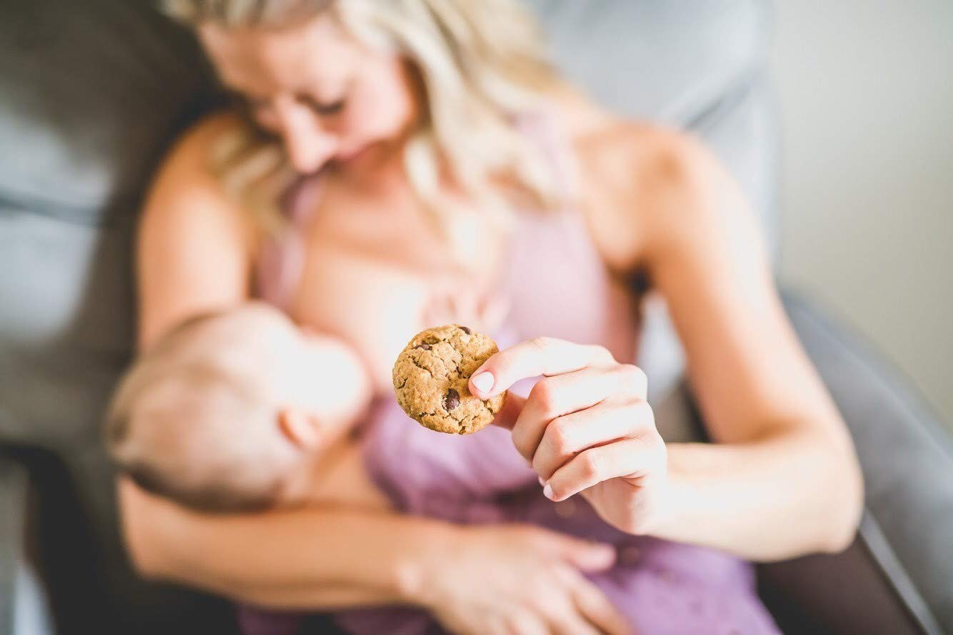 MilkBliss Dark Chocolate Chip Oatmeal Cookies with malt-inspired Yeast, 12 oz, Lactation Support for Breastfeeding