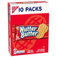 Nutter Butter Peanut Butter Sandwich Cookies, 10 Snack Packs (4 Cookies Per Pack)