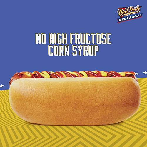 Ball Park White Hot Dog Buns, 8 Count, Hot Dog Buns, 14 Oz Bag