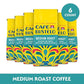 Caf? Bustelo Medium Roast Ground Coffee  11-Oz. Bag (Pack of 6)