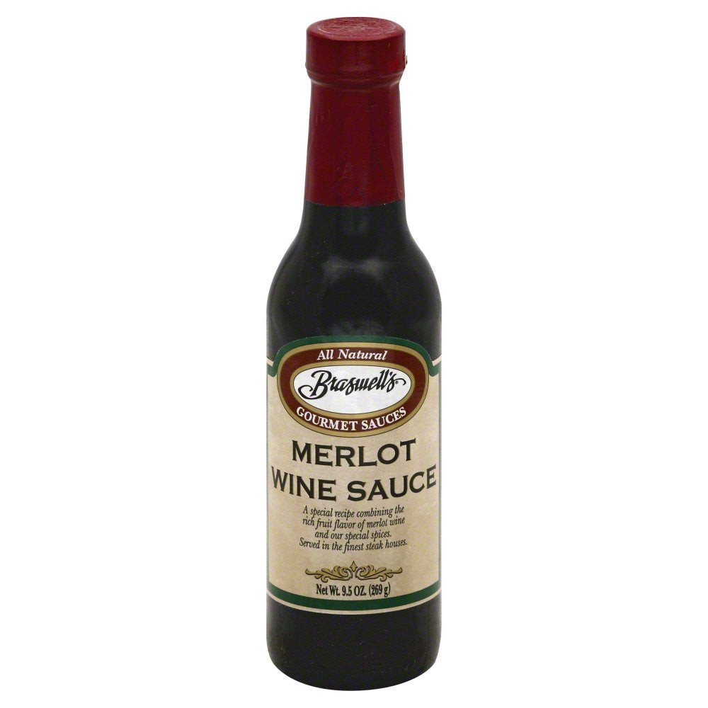 Braswells g -flavored Wine Sauce, 9.5 Fl Oz, Pack of 2
