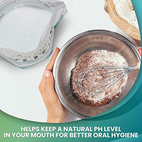 DureLife Xylitol Sugar Substitute, 100% Pure Birch, Non-GMO, Gluten-Free, 5 LB (80 OZ), Resealable Pouch