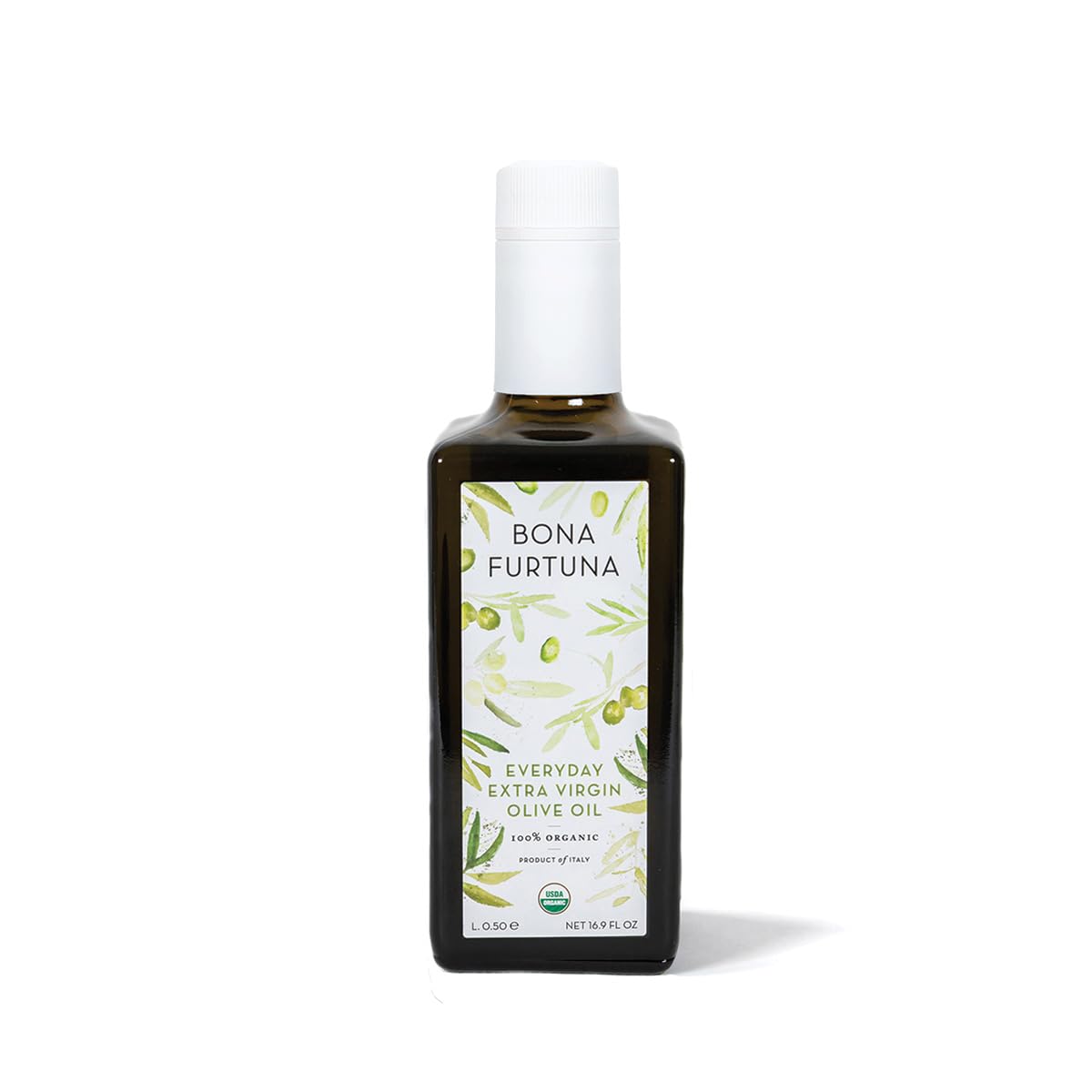 Everyday Organic Olive Oil From Sicily, 500 ml 100% Italian Extra Virgin Olive Oil