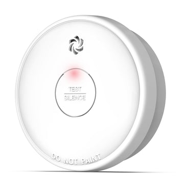 Fire Alarms Smoke Detectors, Smoke Alarm Battery Operated, Fire Alarm With Test Button & Low Battery Signal, Photoelectric Techn