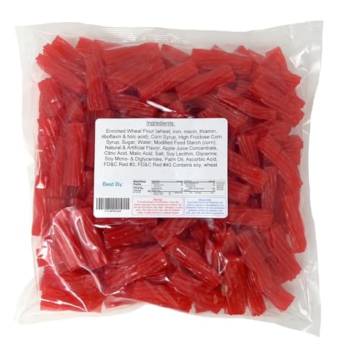 Yankeetraders Mini Watermelon Licorice Twists, 2 Pounds