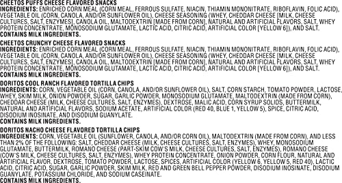 Frito-Lay Doritos & Cheetos Variety Pack Box 18ct