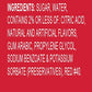 Hypothermias Red Cream Soda Syrup - 128 Fl Oz Gallon - 100% Pure Cane Sugar for Snow Cones and Shaved Ice