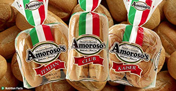 Amorosos Variety Pack - 3 Total Packs - Club/Kaiser/Italian