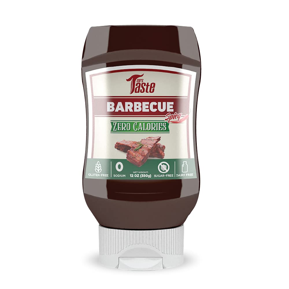 Mrs Taste Sugar Free Spicy Bbq, Zero Calories, Zero Sodium, Zero Sugar, High Fiber, Keto Friendly, Paleo Friendly, Condiments An