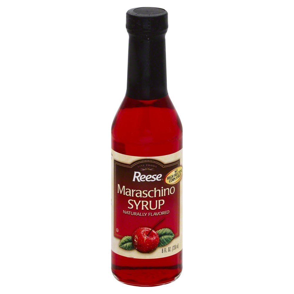 Reese Maraschino Syrup, 8 Fl Oz - Perfect for Desserts and Cocktails