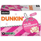 Dunkin White Chocolate Peppermint Artificially Flavored Coffee, K-Cup Pods, 60 Ct.