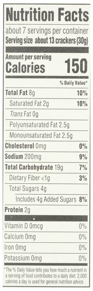365 by Whole Foods Market Organic Peanut Butter Mini Sandwich Crackers, 7.5 Ounce Pack