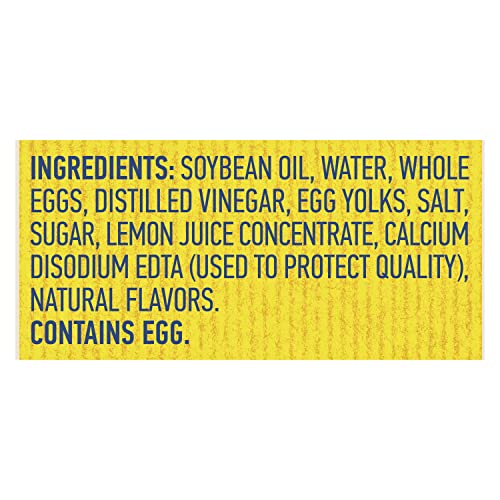 Hellmanns Real Mayonnaise 6 count Real Mayo Squeeze Bottle For a Creamy Sandwich Spread or Condiment Gluten Free  Made With 100% Cage-Free Eggs 11.5 oz