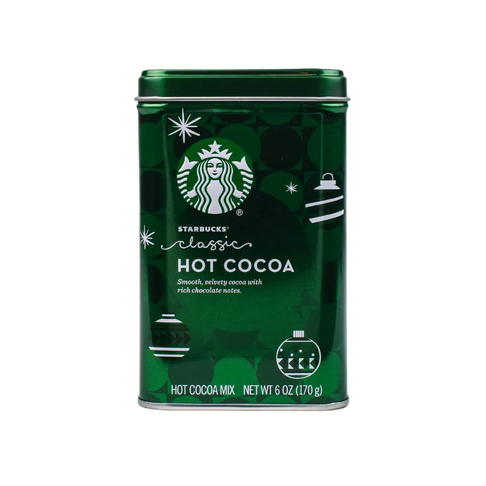 Starbucks Hot Cocoa Mix, 6 Ounce Classic Hot Cocoa Classic Hot Cocoa, 6 Ounce (Pack Of 1)