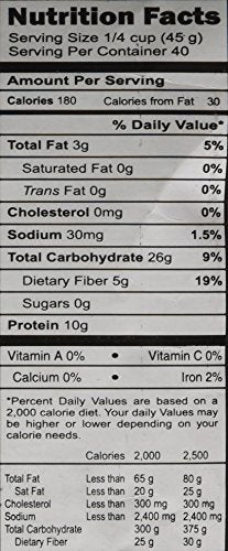 24 Mantra Organic Urad Dal Whole Lentils, USDA & EU Certified, Pesticide Free, 4 Pound, White