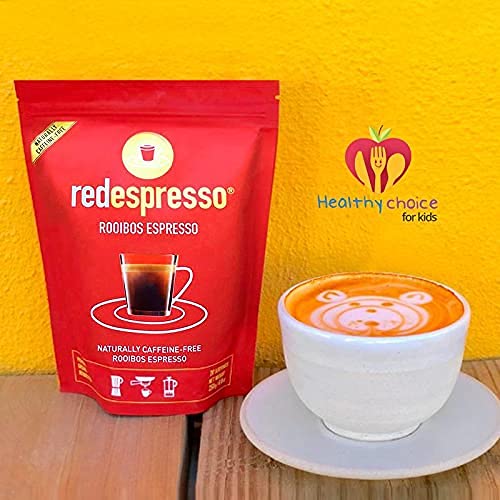 Rooibos Tea Original - Red Espresso - South African - Pods Compatible With Nespresso Machines - Vegan, Non Gmo, Calming (10 Pods)