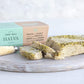 Seed + Mill - Halva - Pistachio - Vegan, Kosher, Glutenfree - Enjoy This Soft, Fudgelike Candy Made From Sesame Paste & Pistachi