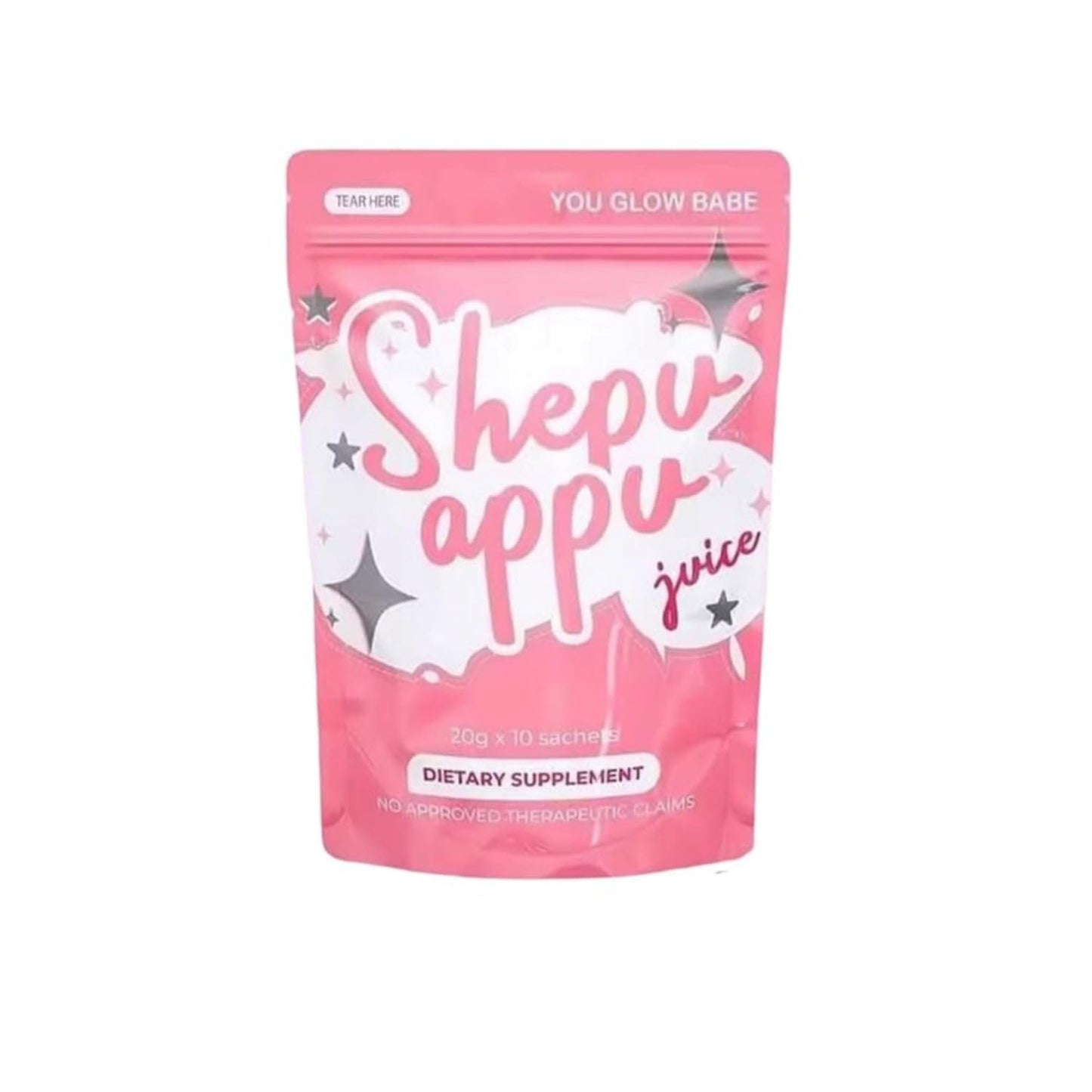 Generic You Glow Babe Shepu Juice Powder - 15g x 10 Sachets - 5.29 Ounce Pack