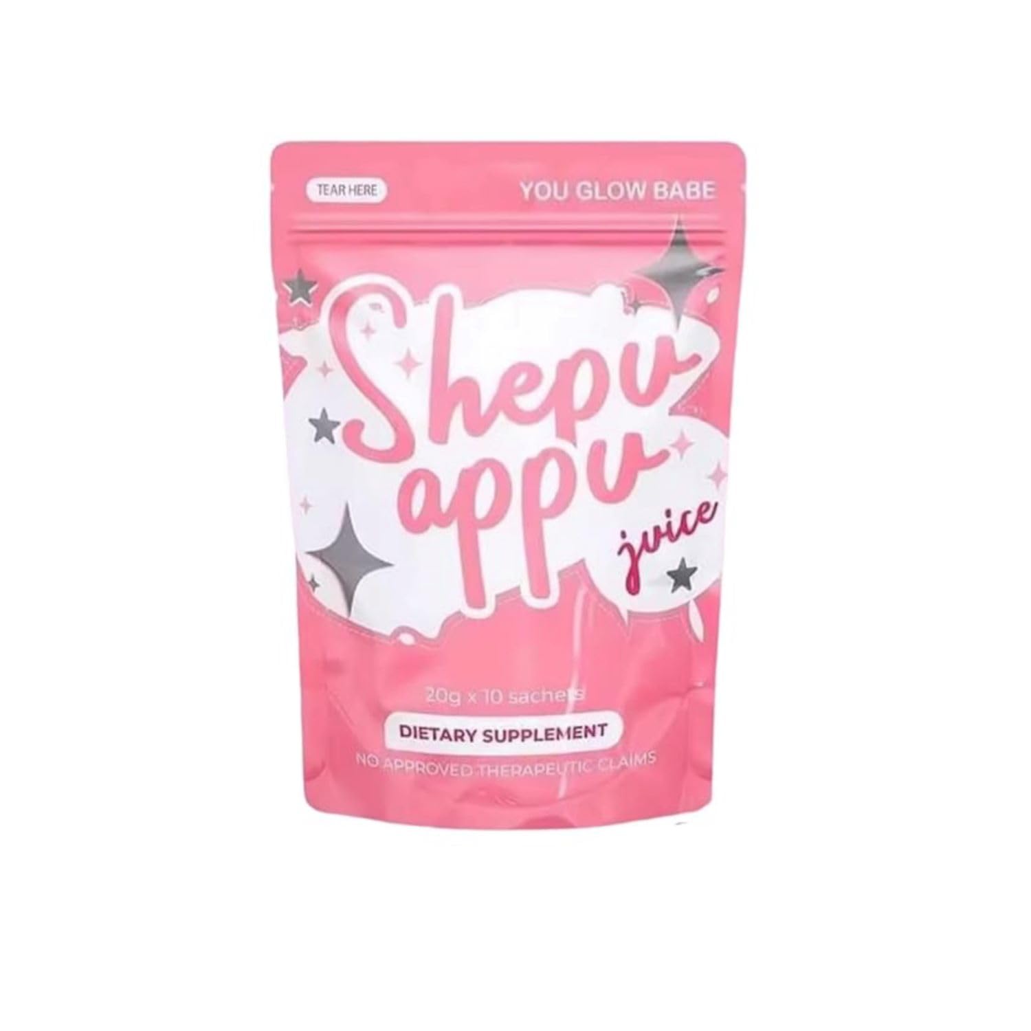 Generic You Glow Babe Shepu Juice Powder - 15g x 10 Sachets - 5.29 Ounce Pack