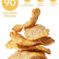 Snacklins Plant Based Crisps Nacho - Gluten Free, Grain Free, 100% Kosher, Vegan Healthy Snacks, Crunchy Puffed Snack, Just 90 C