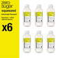 vitaminwater zero Squeezed, 16.9 fl oz, 6 Pack