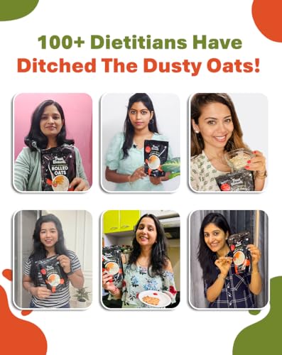 True Elements Rolled Oats 1.2 Kg - Diet Food | 100% Wholegrain Oats | Oats For Weight Management | High Fibre Breakfast | Rich I
