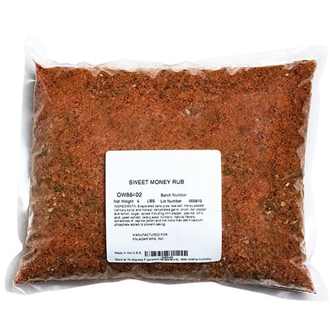 Big Poppa Smokers BBQ Rub – Sweet & Savory Pork Seasoning – Gluten-Free – 5lb Bulk Bag