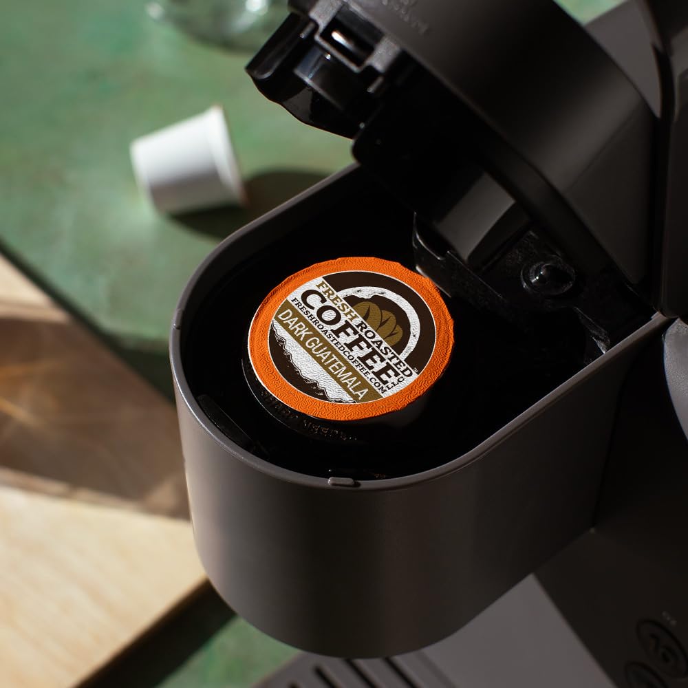 Fresh Roasted Coffee Dark Guatemalan Huehuetenango K-Cup Compatible 72 Pods