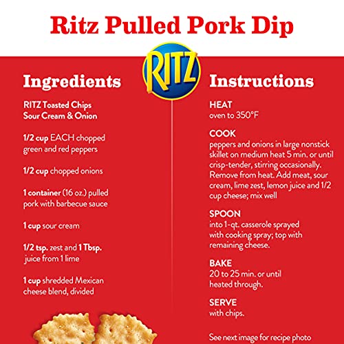 Mondelez Global Sour Cream and Onion Ritz Toasted Chips (229 g)