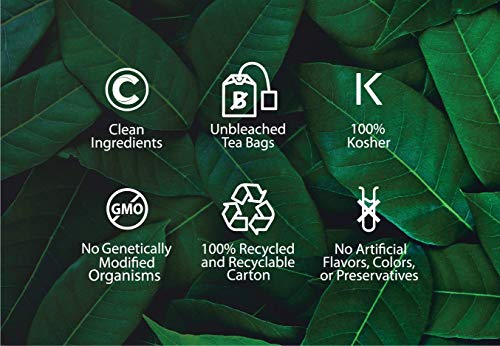 Buddha Teas Organic Rosemary Tea - 18 Bleach-Free Bags - USDA Organic, OU Kosher, CCOF Organic - 0.83 Ounce