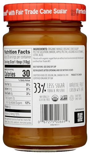 Crofters Organic Mango Spread - 16.5 oz Jar