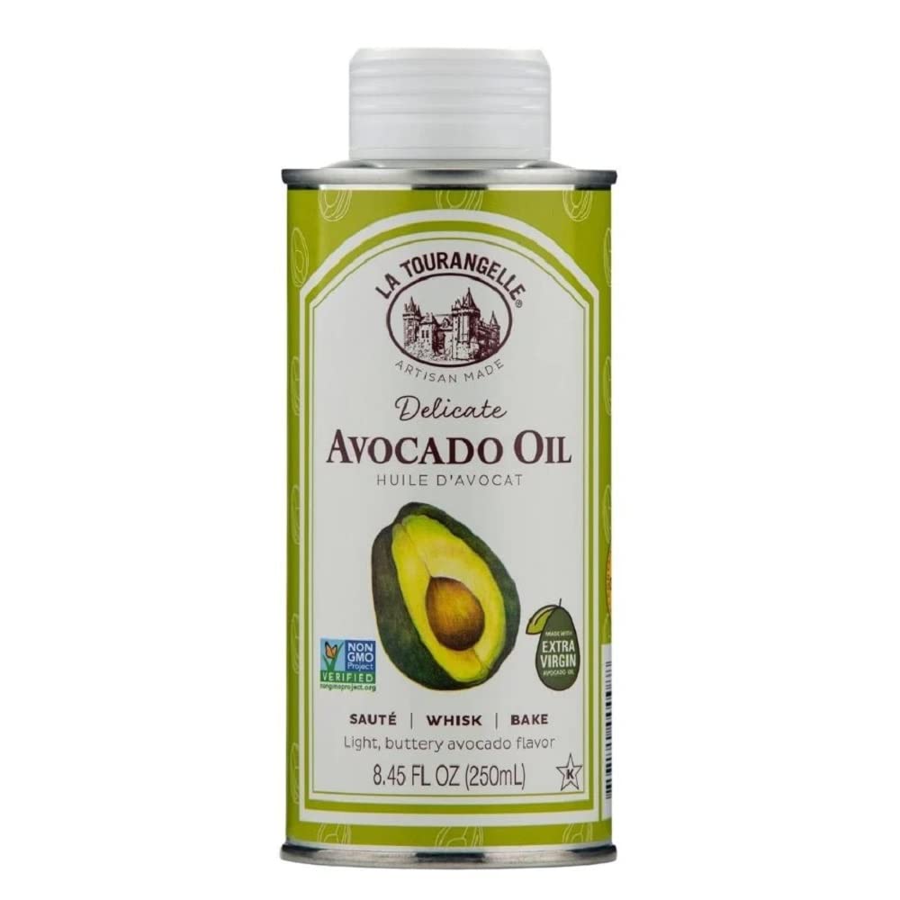 La Tourangelle, Avocado Oil, All-Natural Handcrafted from Premium Avocados, Great for Cooking, as Butter Substitute, and for Ski