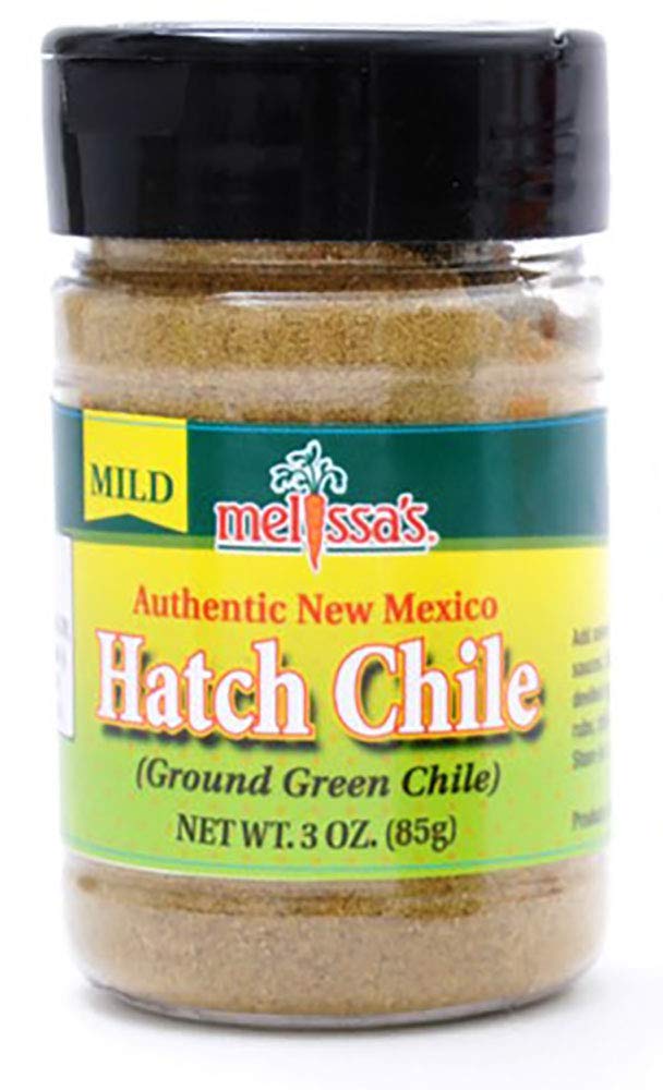 Melissas Dried Hatch Chile, Ground Green Chile, Mild, 3 Ounce (Pack of 12)