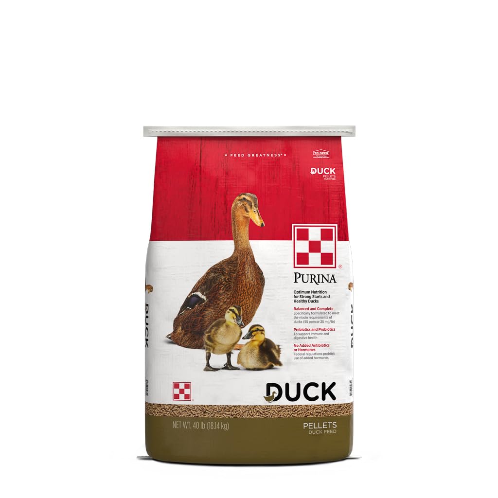Purina Duck Feed For All Life-Stages | 40 Pound (40 Lb.) Bag