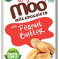 Moo Chocolates Organic Milk Chocolate Mini Bars With Peanut Butter 0.7Oz, 14 Ct (Pack Of 1) | Usda Organic, Non-Gmo | 110 Calori