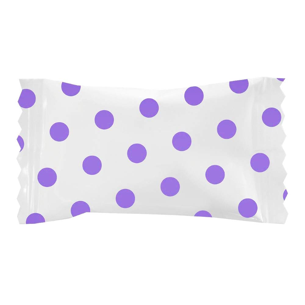 Fruidles Big Dots Buttermints, Mint Candies, After Dinner Mints, Butter Mint Candy, Fat-Free, Kosher Certified, Individually Wrapped (Purple, 110 Pieces)