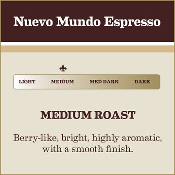 Gavina Nuevo Mundo Espresso Whole Bean Coffee, 100% Arabica, 32 oz Bag - Rich Flavor, Freshly Roasted