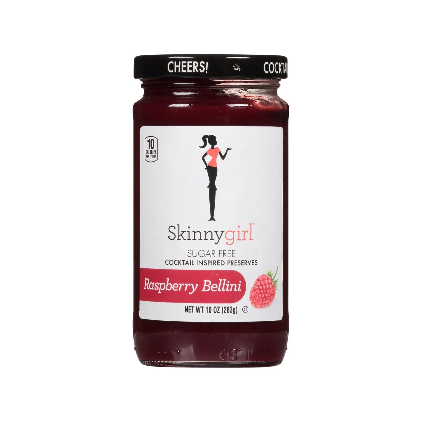 Skinnygirl Sugar Free Preserves Variety Pack - Strawberry Rose, Raspberry Bellini, Apricot Mimosa, 10 Ounce Jars, 3 Count