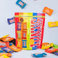 Tonys Chocolonely Assorted Chocolate Candy Pieces, Belgian Milk & Dark Chocolate, Caramel Sea Salt, Almond Sea Salt, Honey Almon