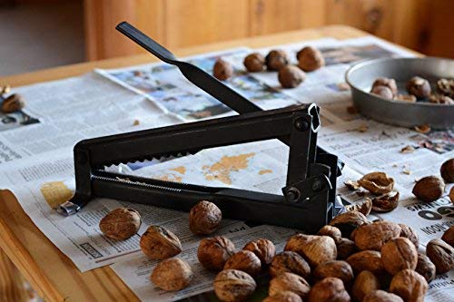 Creative Designs Nut  er - Black Walnut, English Walnut, Pecan, Hazelnut, Macadamia - Model GC-01 - Black Color