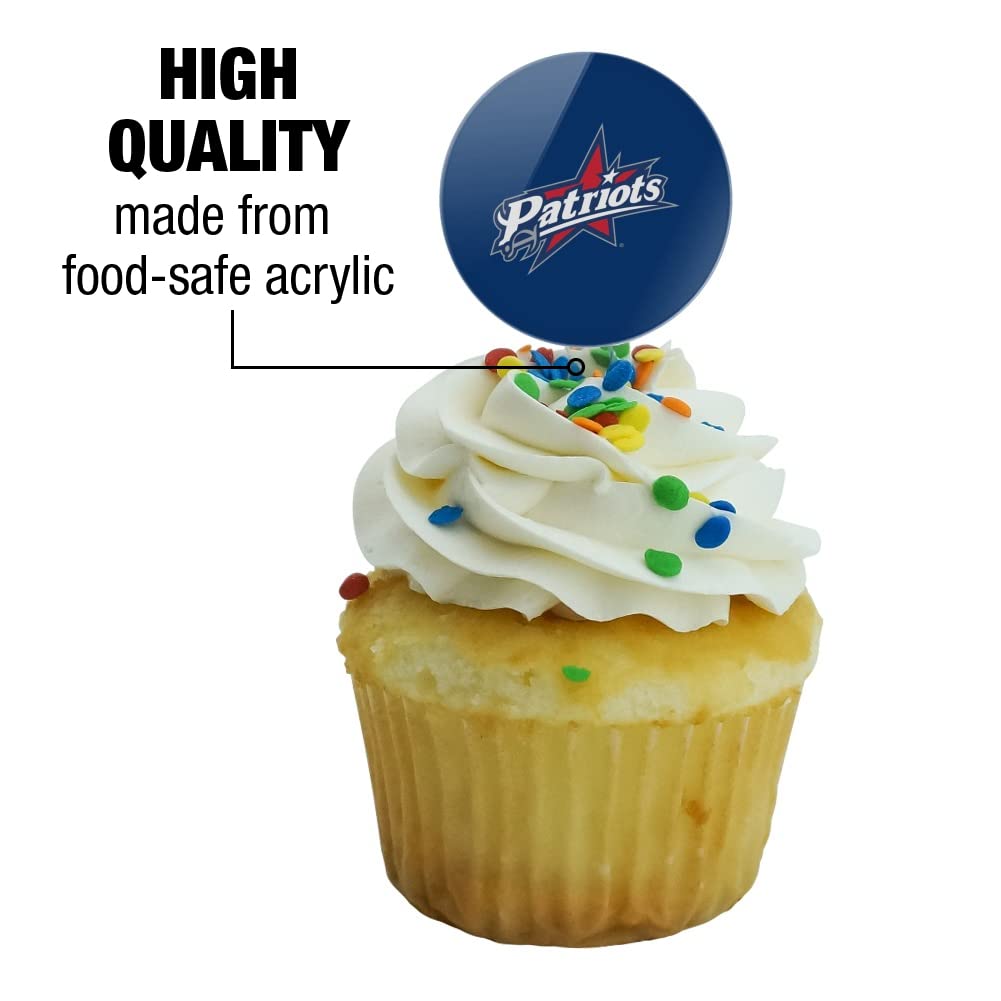 Francis Marion University Primary Logo Cupcake Picks Toppers Decoration Set Of 6