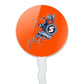 Salem State Secondary Logo Cupcake Picks Toppers Decoration Set Of 6
